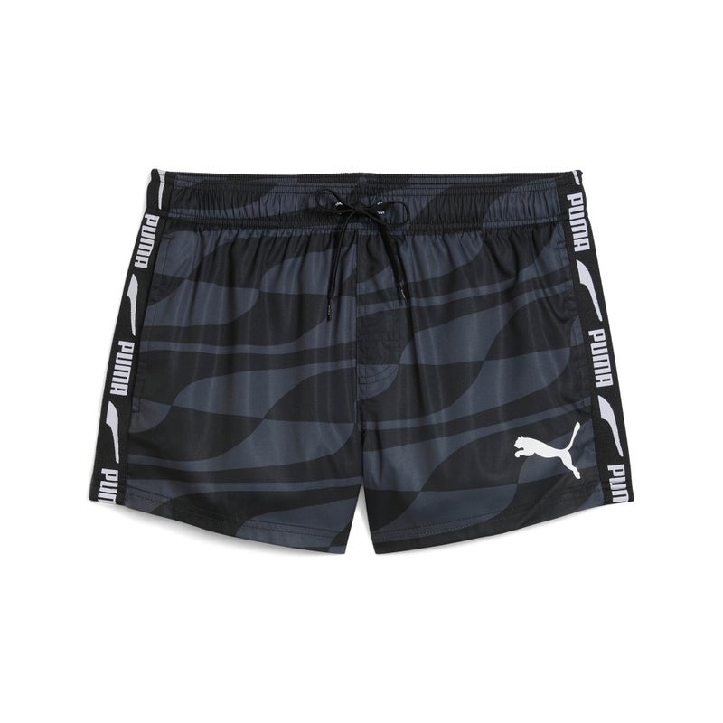 PUMA Mens Black Swim Shorts - Image 1